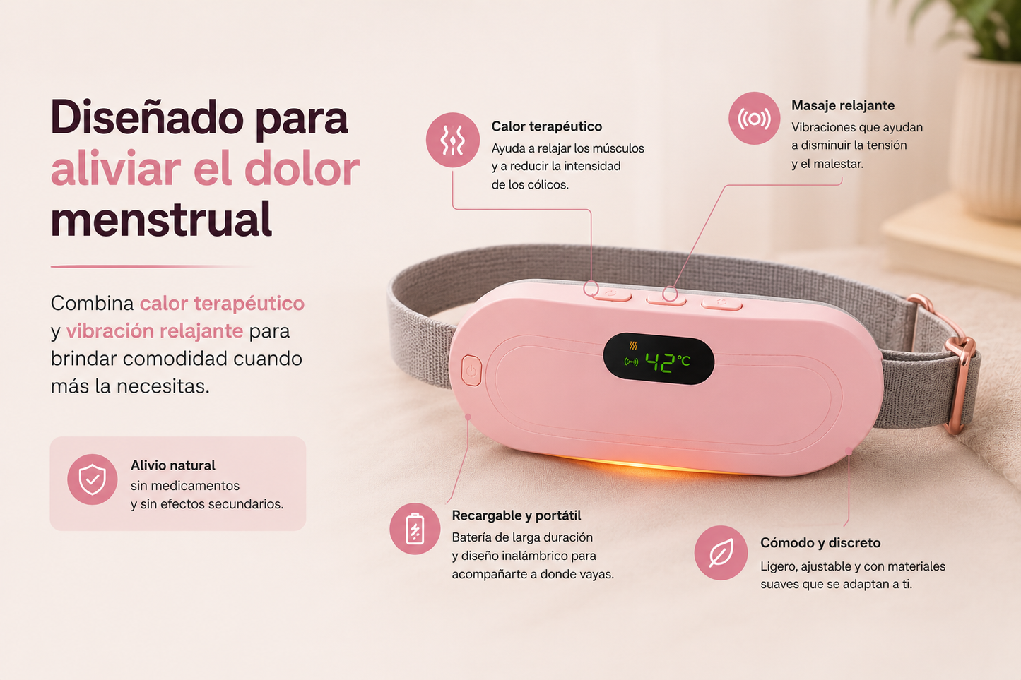 Alivia tus cólicos en minutos
